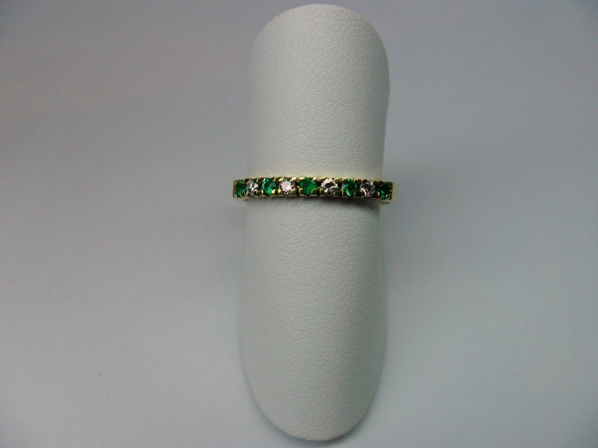 Rijring met Smaragd 9st.